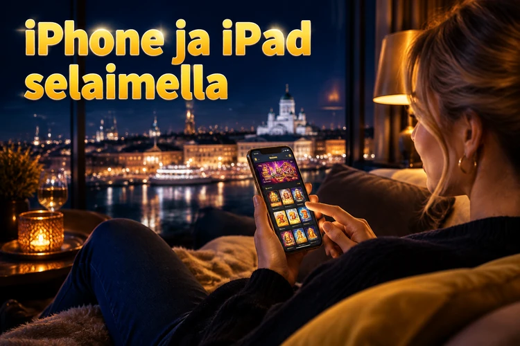 iPhone ja iPad selaimella