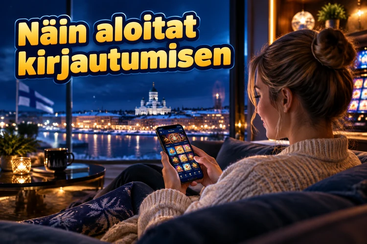 Näin aloitat kirjautumisen